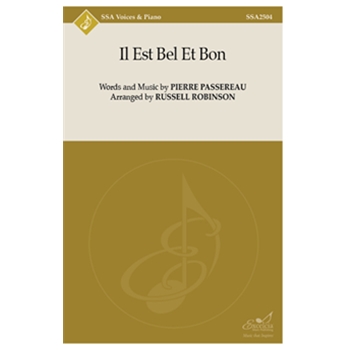 Il Est Bel Et Bon (SSA)