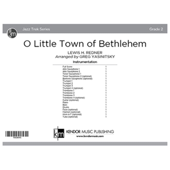 O Little Town of Bethlehem (Score)