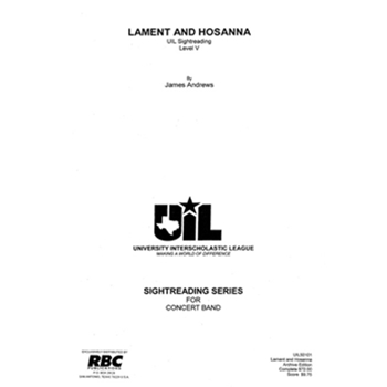 Lament and Hosanna