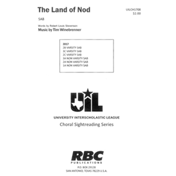 Land of Nod The by Winebrenner Tim for SAB