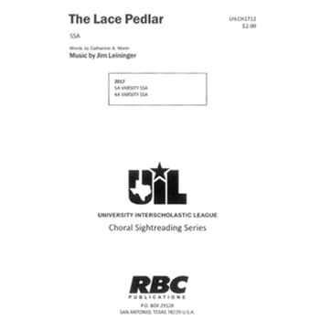 Lace Pedlar The by Leininger Jim for SSA