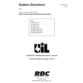 Golden Slumbers by Gonzalez Anna Marie for SSA