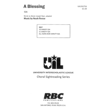 Blessing A by Reese Noah for SSA