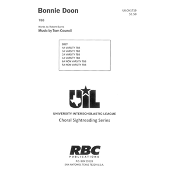 Bonnie Doon by Council Tom for TBB