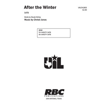 After the Winter by Jones Christi for SATB