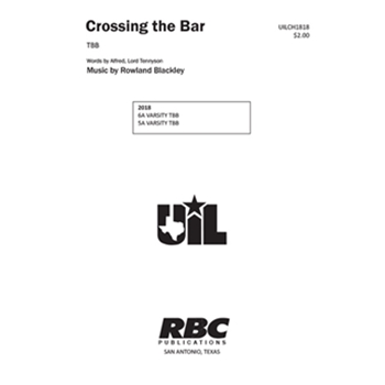 Crossing the Bar by Blackley Rowland for TBB