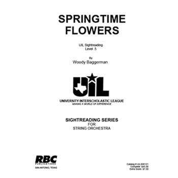 Springtime Flowers (Score)