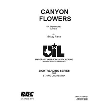 Canyon Flowers (Score)