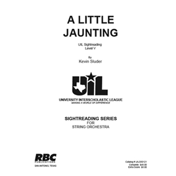 A Little Jaunting (Score)