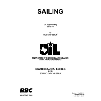 Sailing by Woodruff Bud for String Orchestra