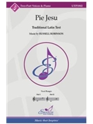 Pie Jesu by Robinson Russell for 2-Part