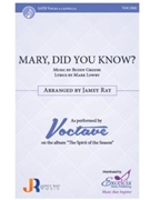 Mary Did You Know by Greene Buddy - Ray Jamey - for SATB a cappella