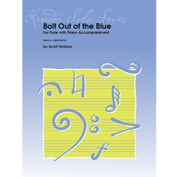Bolt Out of the Blue For Flute and Piano Accompaniment