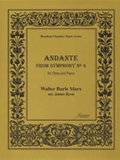 Burle Marx/Ryon: Andante from Sym. No. 4 by for Oboe and Piano