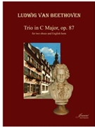 Beethoven (Anderson): Trio in C Major op. 87 (2 ob EH) Parts by for 2 oboes E