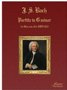 Bach J.S.: Partita in g minor (after BWV 1013) for oboe solo (Jeanne) by for oboe