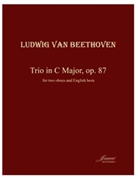 Beethoven (Anderson): Trio in C Major op. 87 (2 ob EH) Score by for 2 oboes E