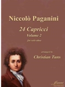 Paganini (Tuns): 24 Caprices, vol. 2, arr. for solo oboe
