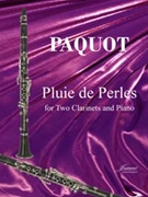 Paquot: Pluie de Perles (Polka) by for Clarinet
