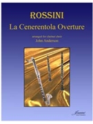 Rossini (Anderson): La Cenerentola arr. for clar choir by for Clarinet c