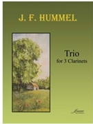 J.F. Hummel: Trio for 3 Clarinets by for 3 Clarinet