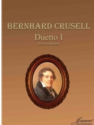 Crusell (Anderson): Duetto I for two clarinets (score) by for 2 Clarinet