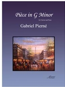 Pierne: Piece in G Minor for Clarinet and Piano by for Clarinet