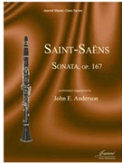 Saint-Saens (Anderson): Sonata for Clarinet (Jeanne Inc.) by for Clarinet