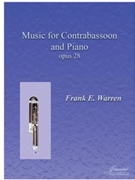 Warren: Music for Contrabassoon & Piano op. 28 by for contrabass