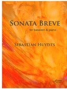 Huydts: Sonata Breve for Bassoon and Piano by for bassoon p