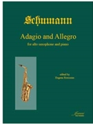 Schumann R. (Rousseau): Adagio & Allegro in A-flat op. 70 (alto saxophone) by for Alto Saxop