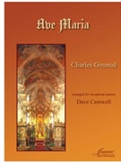 Gounod (Camwell): Ave Maria arr. for Saxophone Quartet [SATB or AATB] by for saxophone