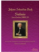Bach (Camwell): Sinfonia from Cantata BWV 29 for Alto Saxophone Solo and Saxophone Ensemble by for saxophone