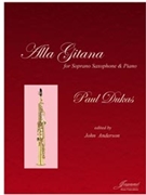 Dukas (Anderson): Alla Gitana for soprano saxophone and piano by for soprano sa