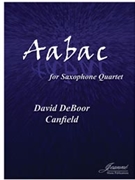 Canfield: Aabac for Saxophone Quartet [SATB] by for saxophone