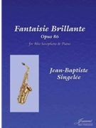 Singelee: Fantaisie Brillante, op. 86 for alto saxophone and piano