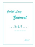 Zaimont: 3: 4 5 (parts/study score) by for Score