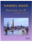 Marie: Nocturne op. 87 [Clarinet Horn Piano] by for Clarinet