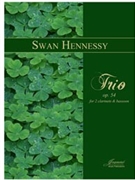 Hennessy: Trio op. 54 for 2 clarinets and bassoon by for 2 Clarinet