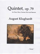 Klughardt: Quintet op. 79 (score) by for Score