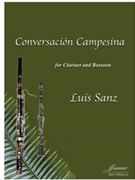 Sanz: Conversacion Campesina for Clarinet and Bassoon by for Clarinet