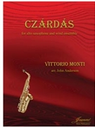 Monti (Anderson): Czardas for Alto Saxophone and Wind Ensemble by for Alto Saxop