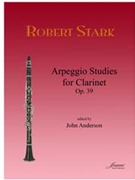 Stark: Arpeggio Studies op. 39 (Jeanne) by for Clarinet m