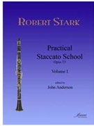 Stark (Anderson): Practical Staccato School op. 53 vol. 1 by for Clarinet m