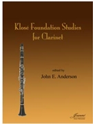 Klose (Anderson): Foundation Studies for Clarinet by for Clarinet m