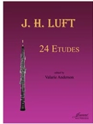24 Etudes for Oboe or Saxophone by Luft Johann Heinrich - Anderson Valarie - for Oboe Method