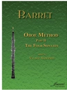 Barret (Anderson): Oboe Method Part 2 (Four Sonatas) by for Oboe Method