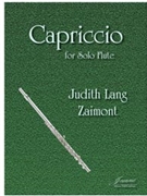 Zaimont: Capriccio for Solo Flute by for Flute