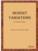 Griebling-Haigh: Hebert Variations for piccolo & piano by for Piccolo p