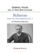 Faure Scherzo by Faure Gabriel - Bartholomew Greg - for Woodwind Quintet